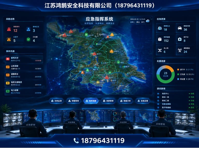 乌海消防通信指挥展示图